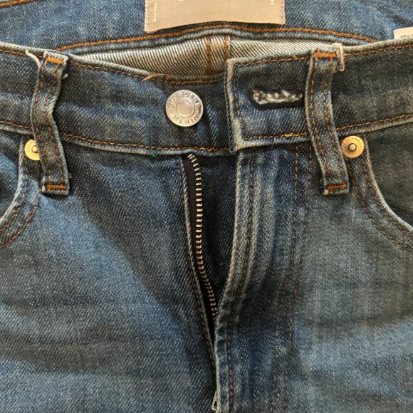 Everlane The High Rise Skinny Jean - 24 Ankle, Mid Blue, NWOT - Picture 6 of 9